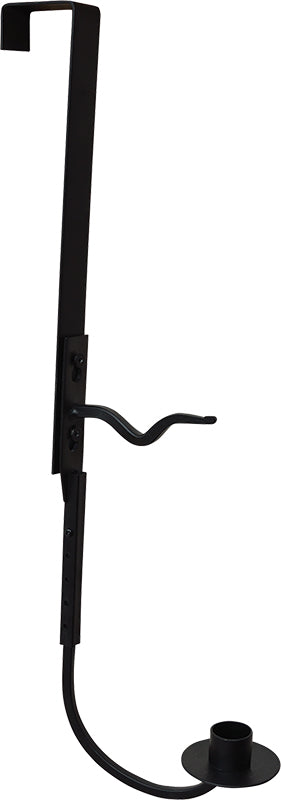 Adjustable Wreath Hanger with Candle Holder