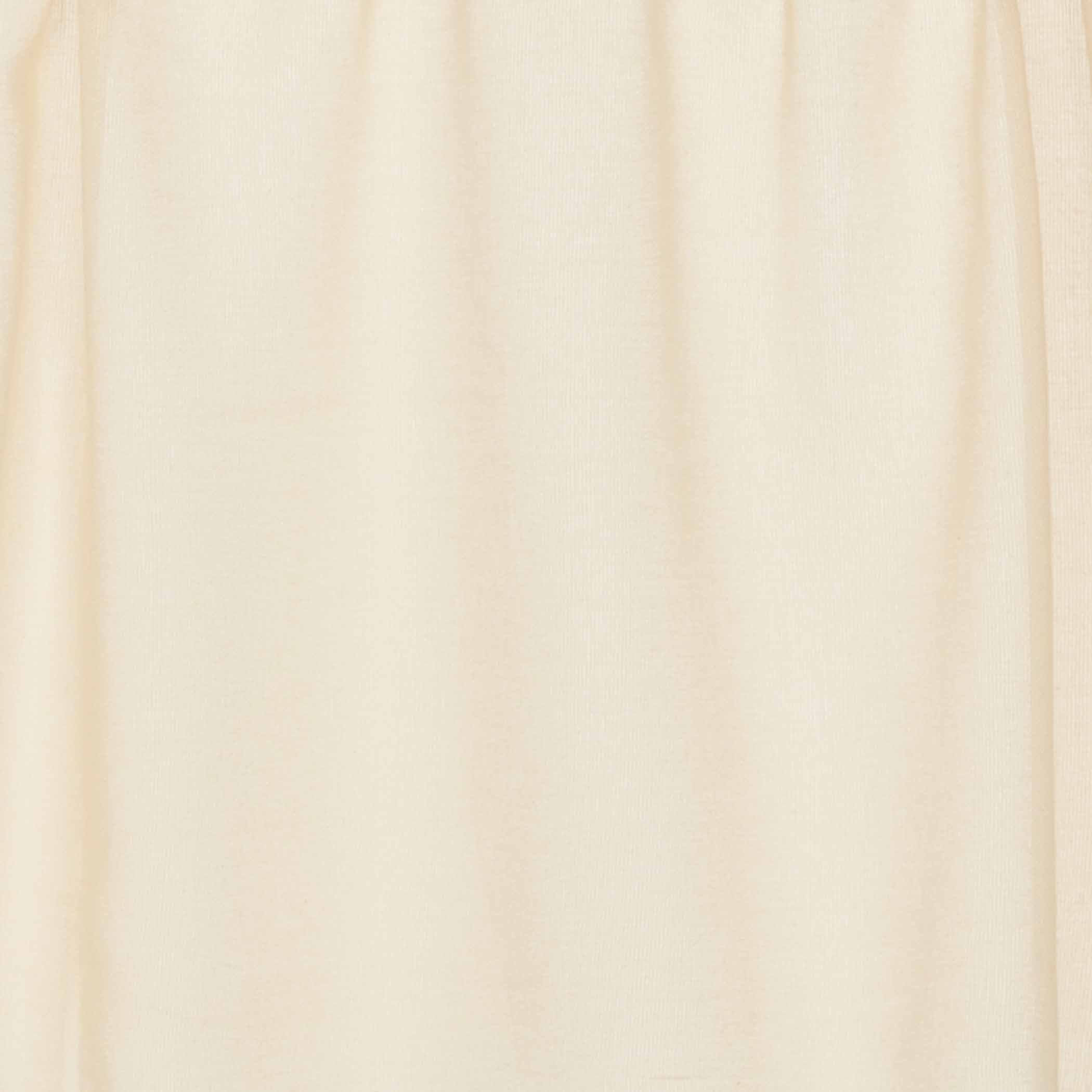 Tobacco Cloth Natural Prairie Long Panel Fringed Set of 2 84x36x18