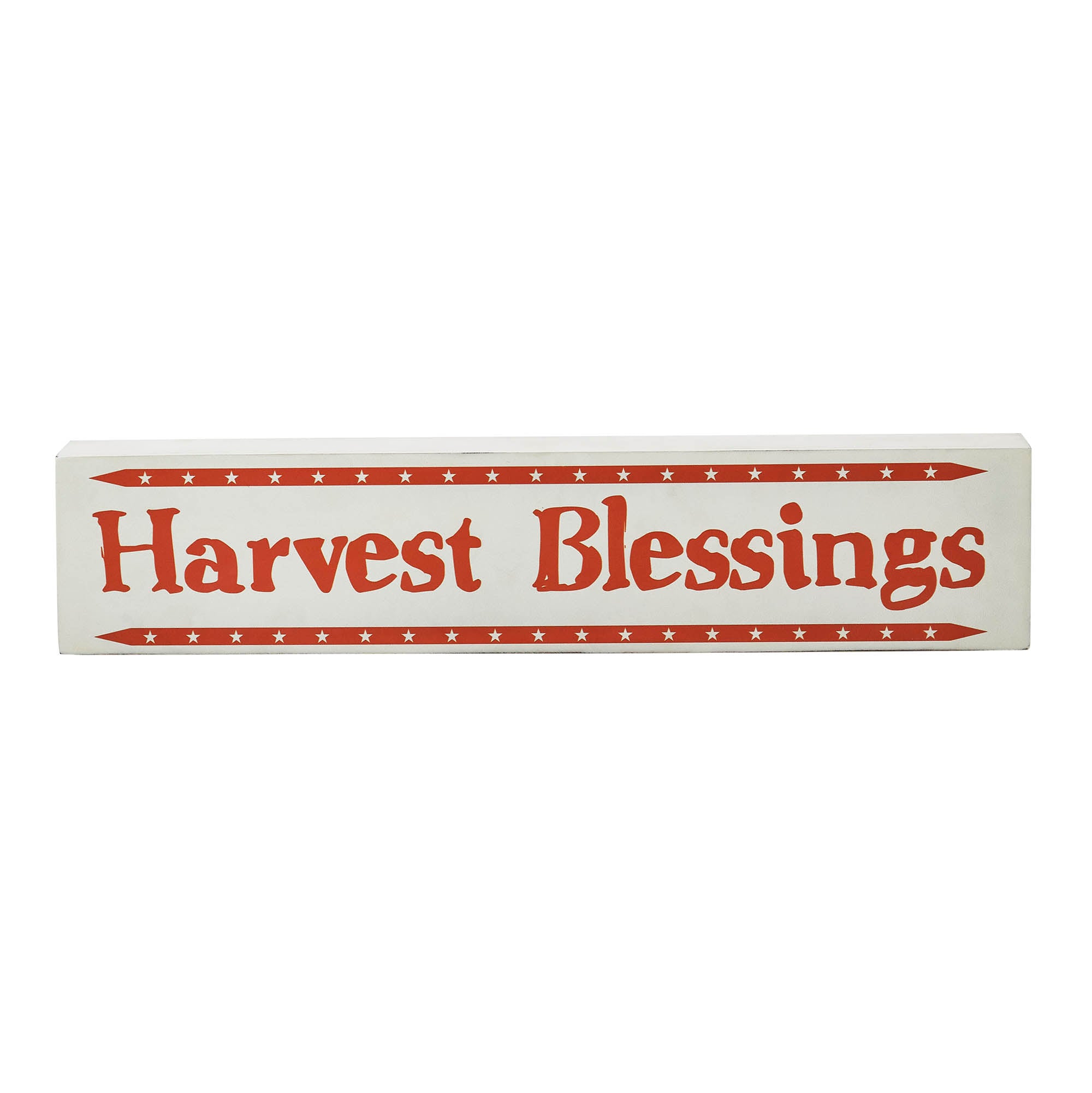 Harvest Blessings w/ Mini Stars Sign 3x14x1