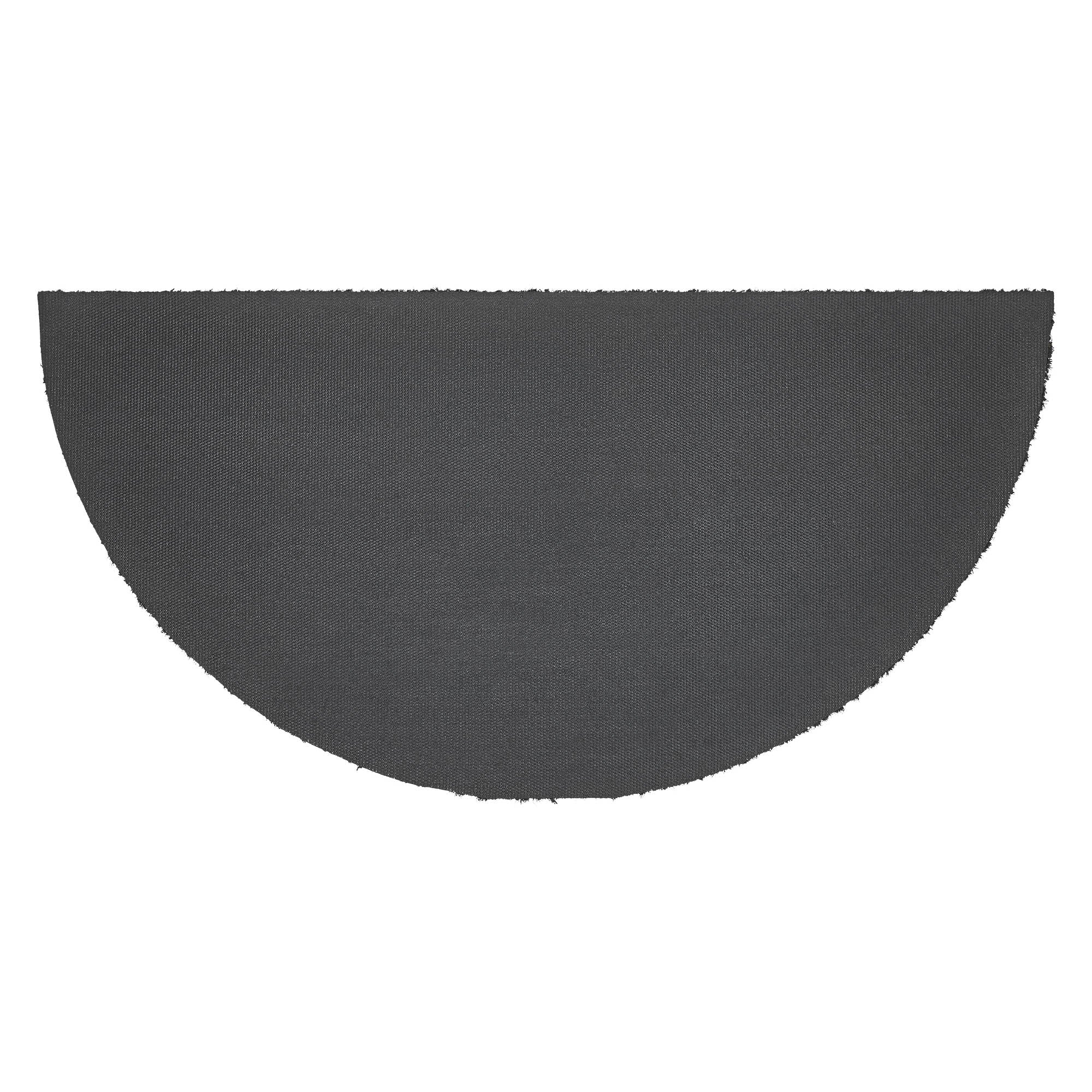 Patriotic Stars Welcome Coir Rug Half Circle 16.5x33