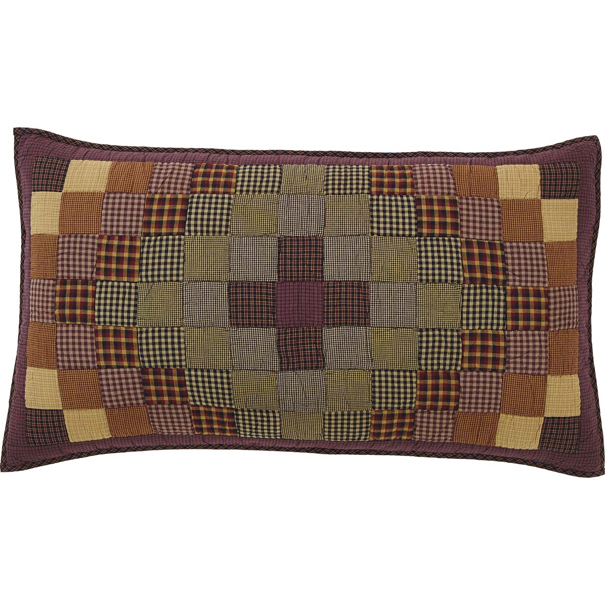 Heritage Farms California King Quilt Set; 1-Quilt 130Wx115L w/2 Shams 21x37 5pc Bundle (Quilt-Shams, Pillow Cases)