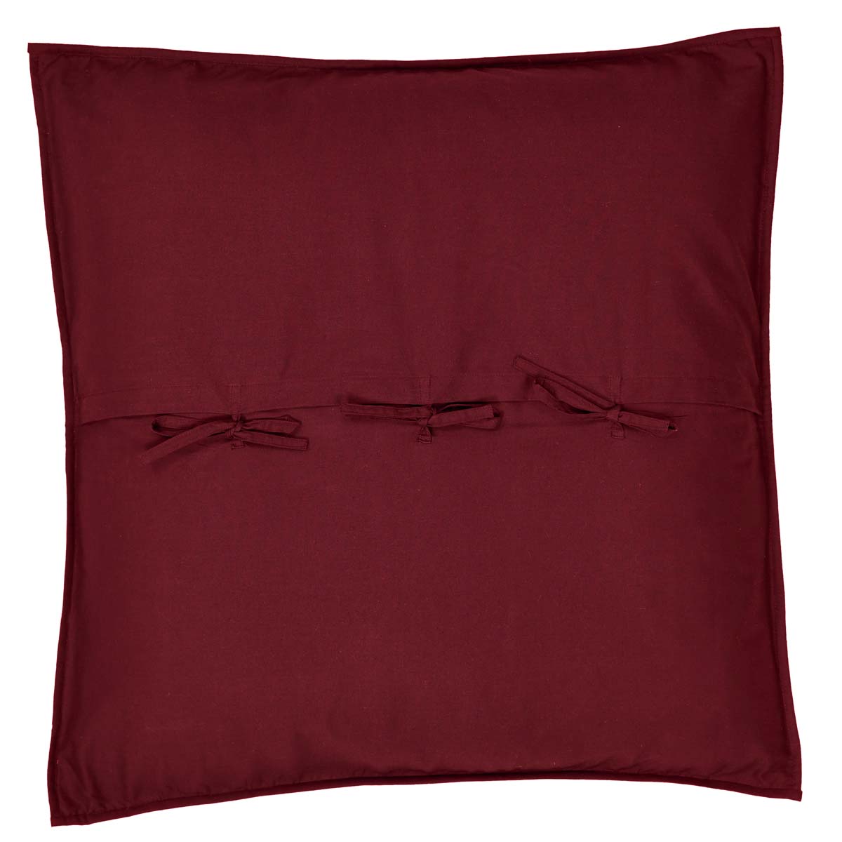 Ninepatch Star Quilted Euro Sham 26x26