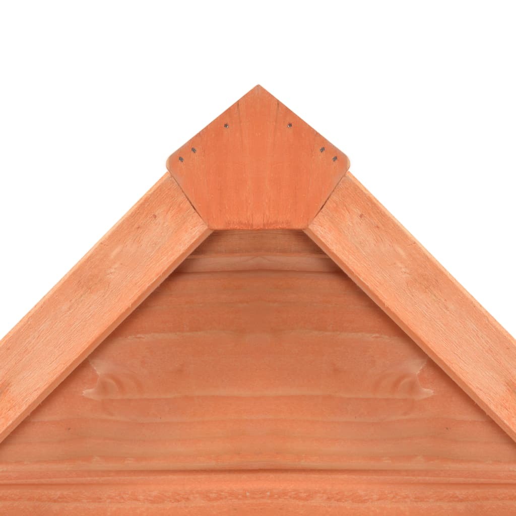 Garden Storage Shed Brown Wood 28.0 x 23.6 x 83.9 in