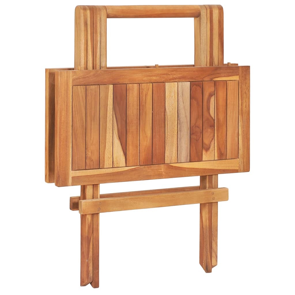 Bistro Set Teak Teak wood Medium Foldable Bistro Set Round