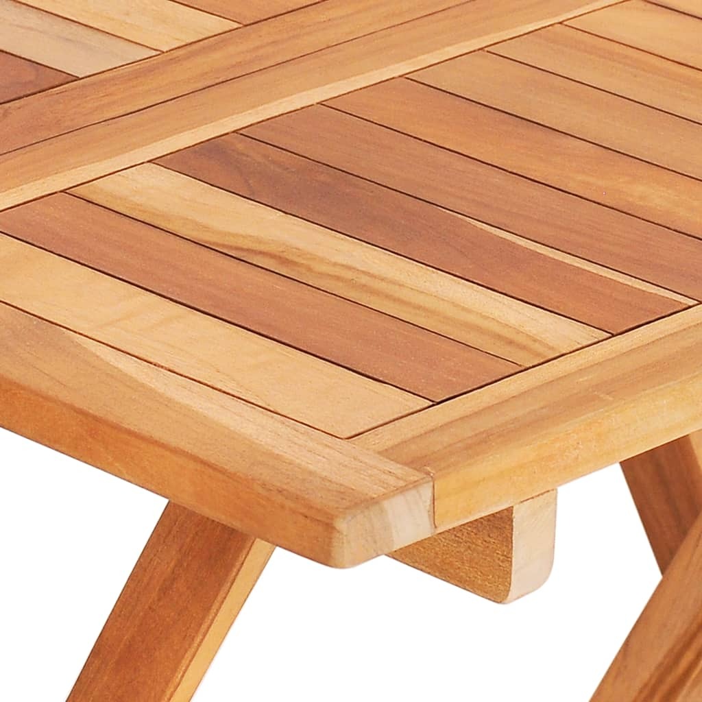 Bistro Set Teak Teak wood Medium Foldable Bistro Set Round