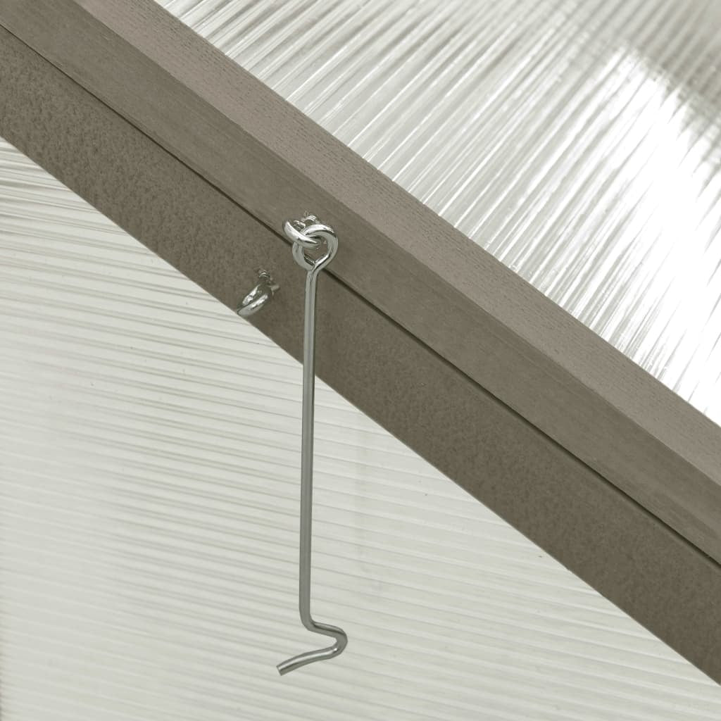 Greenhouse Grey Solid firwood, PC board Small Collapsible