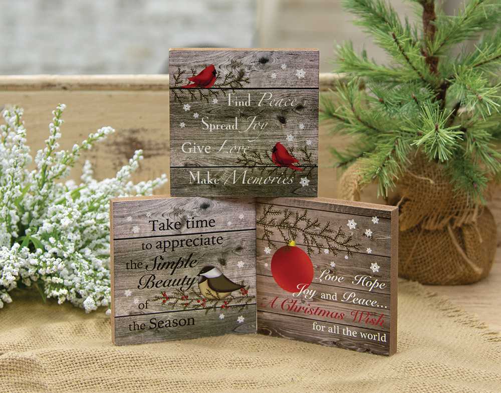 Beauty of the Season Block (3 Count Assortment)