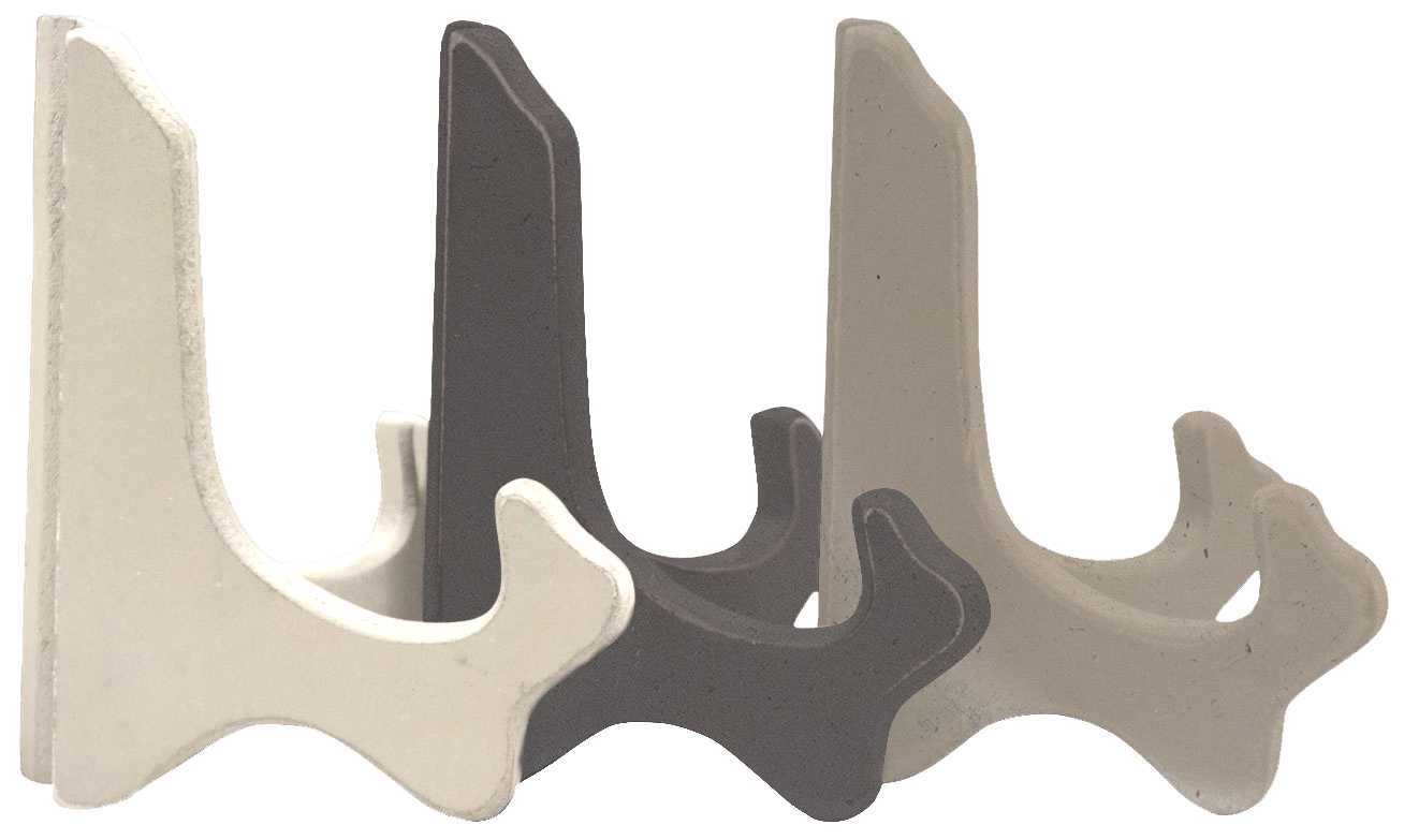 Wooden Plate Stand - Farmhouse Colors, Small (3 Count Assortment)