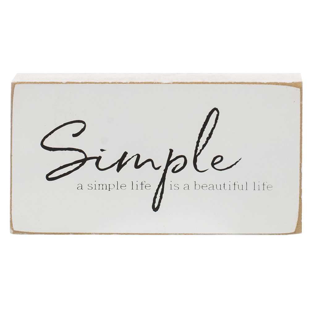 Faith Over Fear Rectangular Block  (3 Count Assortment)