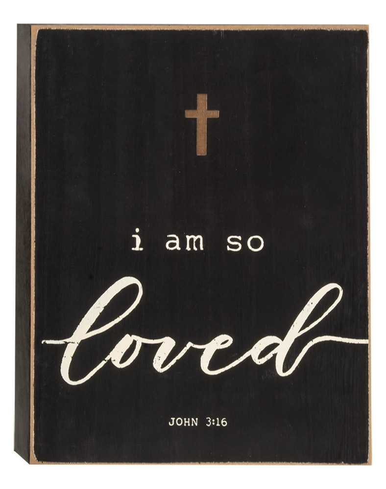 So Loved Box Sign