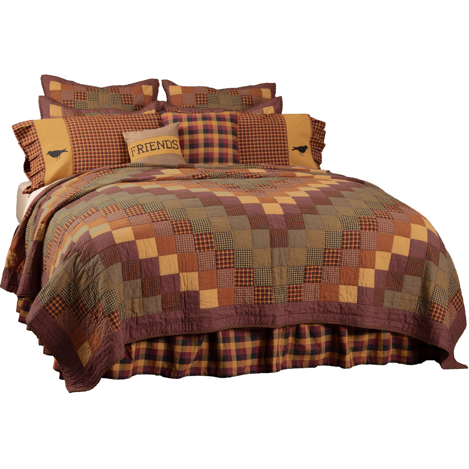 Heritage Farms Queen Quilt 90Wx90L