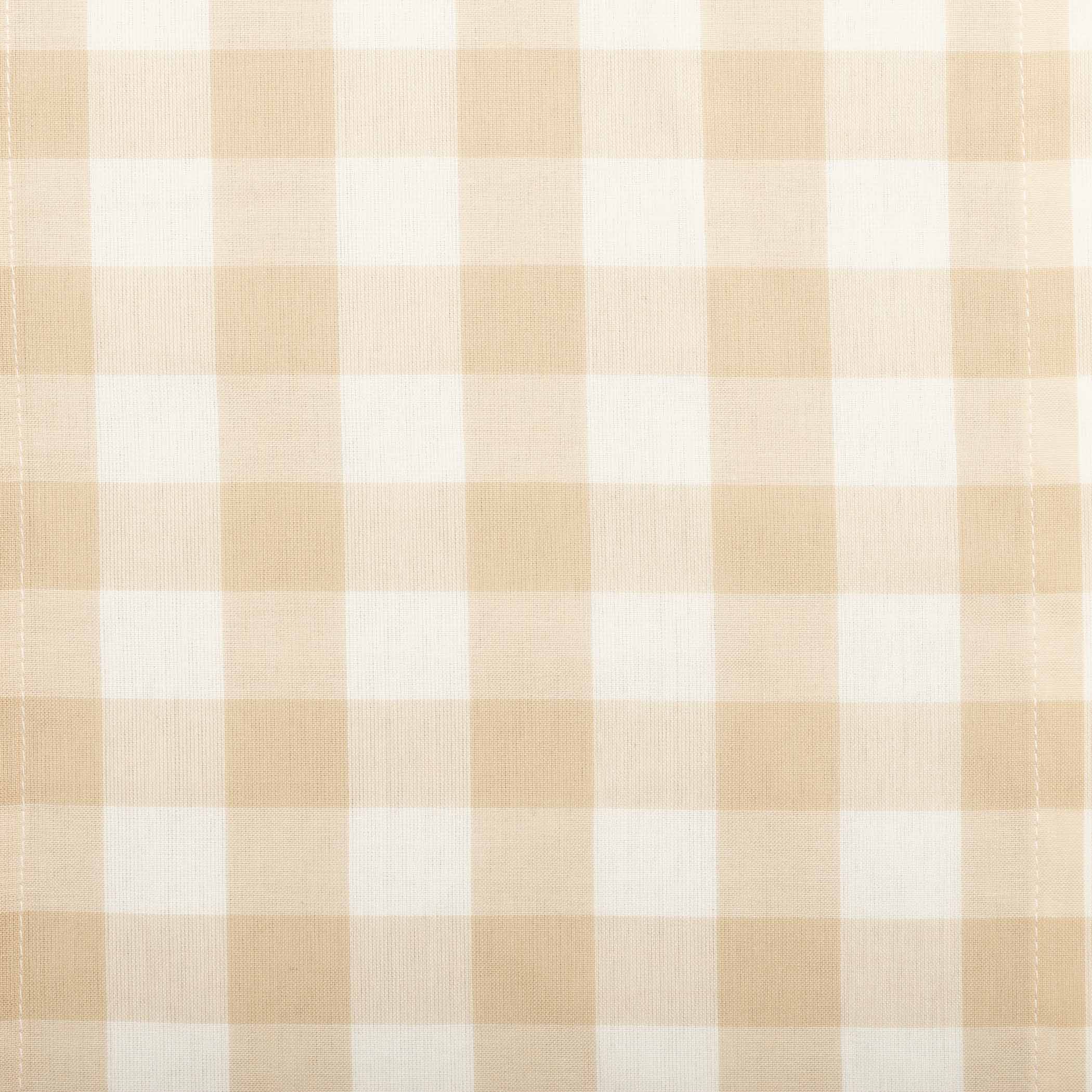Annie Buffalo Tan Check Prairie Short Panel Set of 2 63x36x18