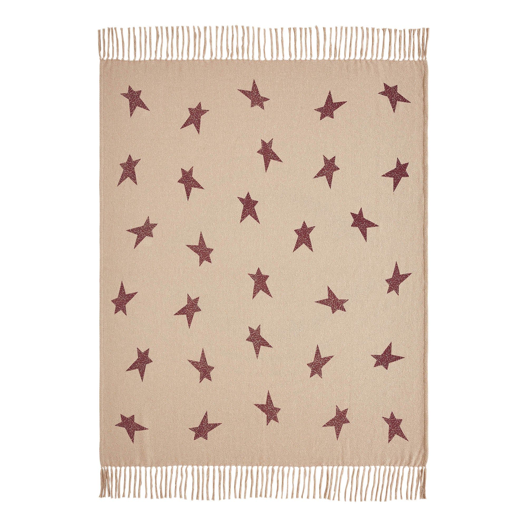 Gable Primitive Star Woven Throw 50x60