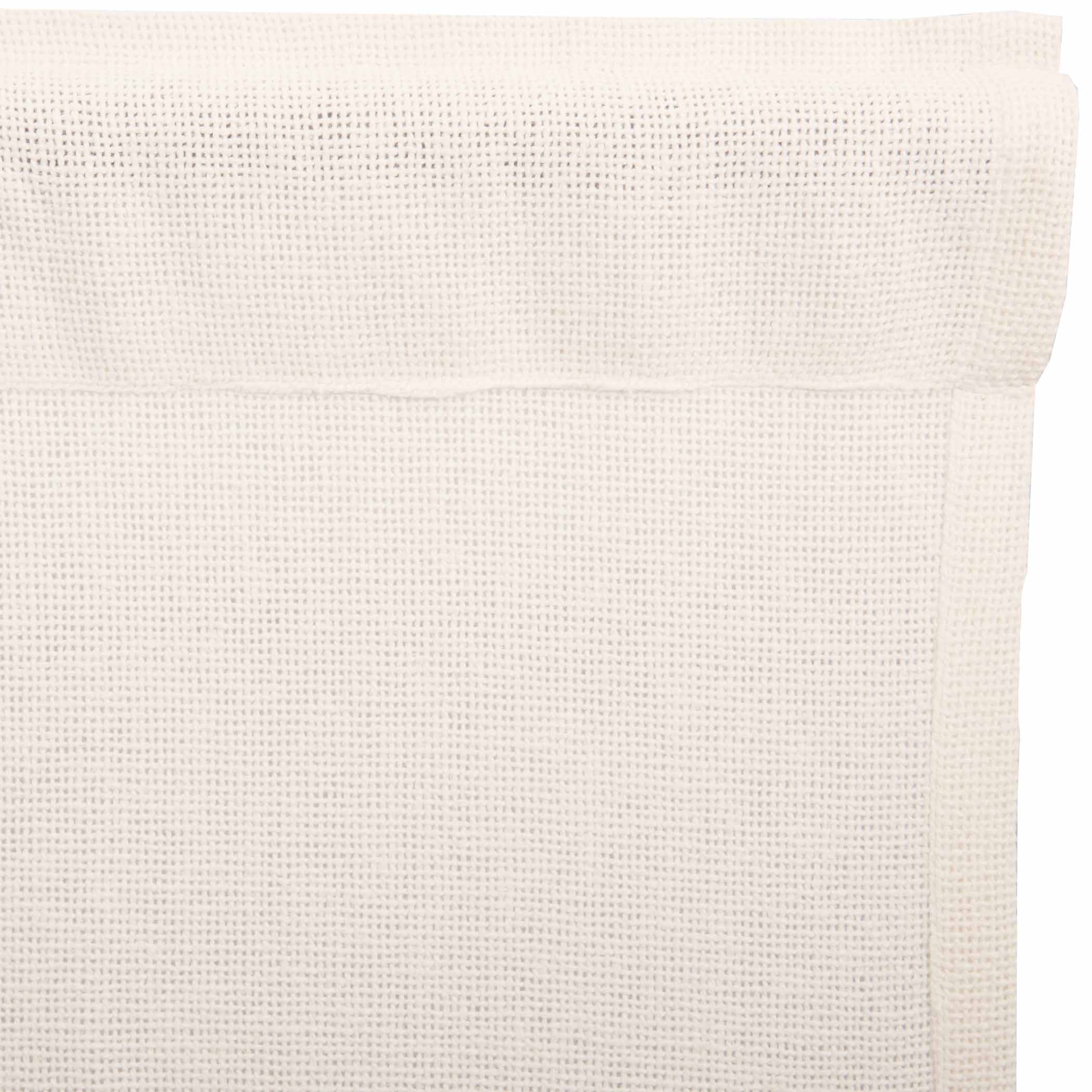Burlap Antique White Prairie Long Panel Set of 2 84x36x18