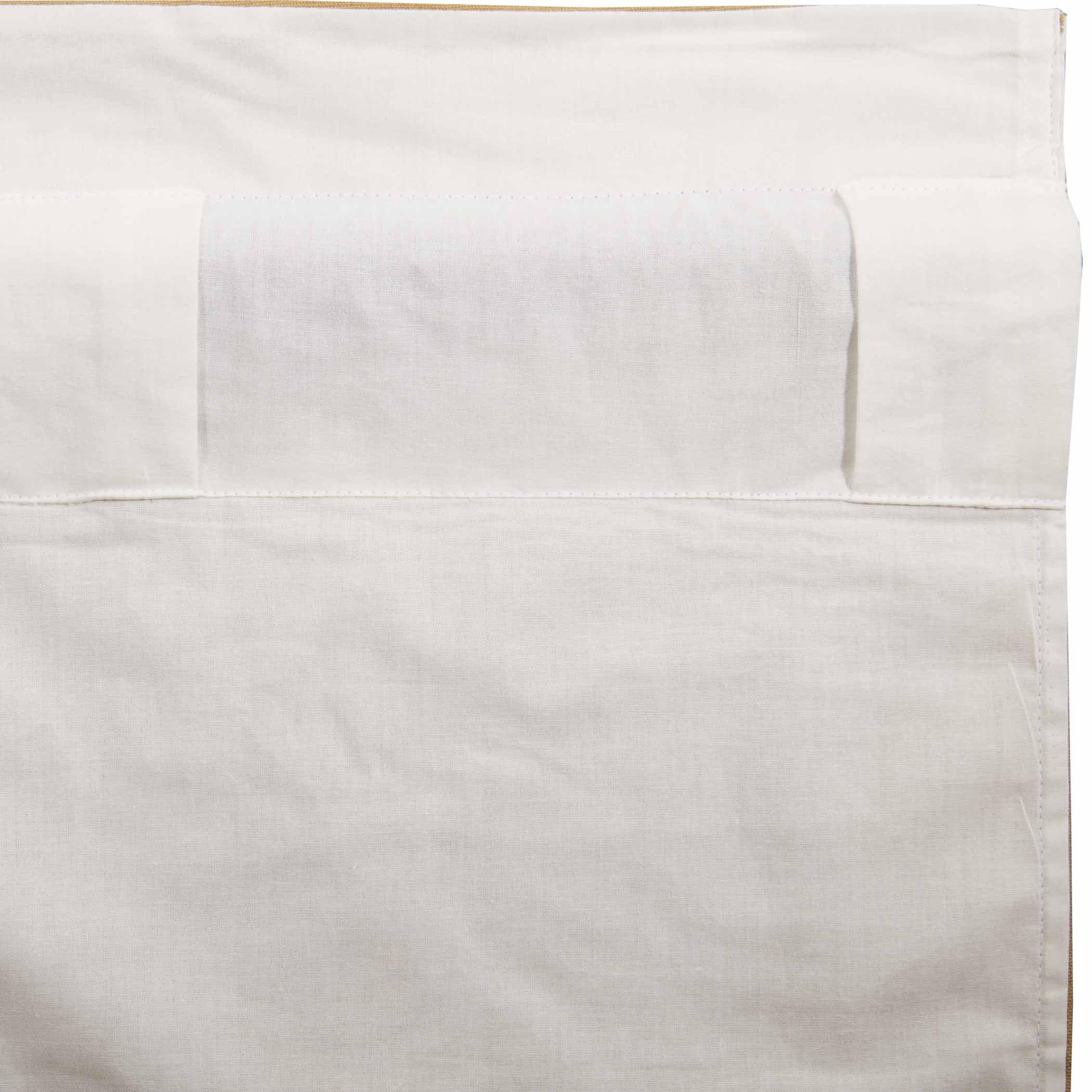 Simple Life Flax Khaki Prairie Swag Set of 2 36x36x18