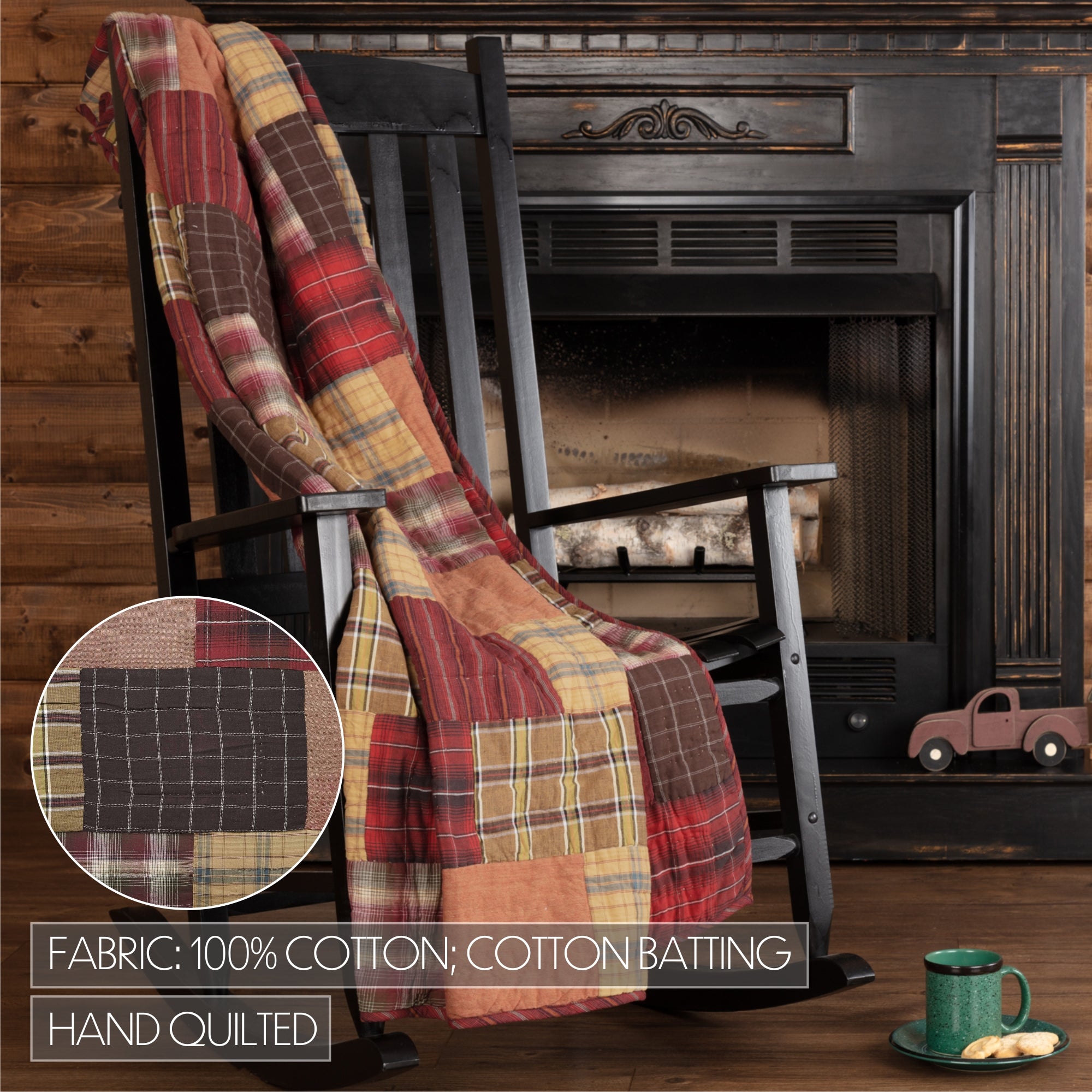 Wyatt Quilted Throw 50x60