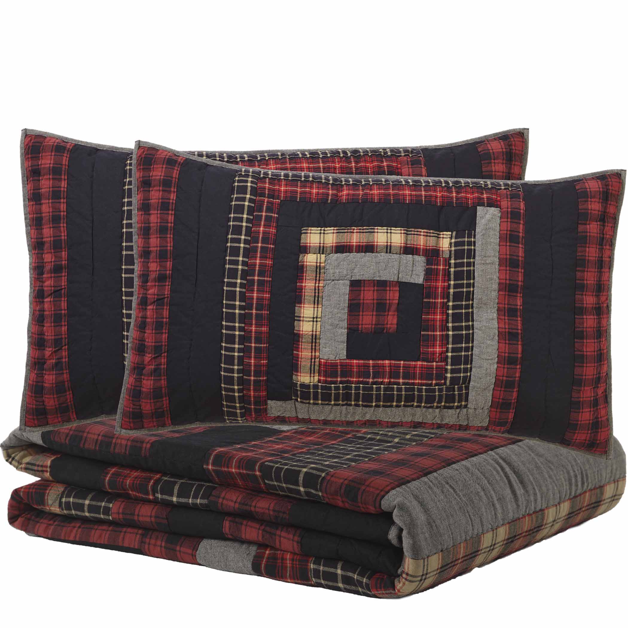 Cumberland California King Quilt Set; 1-Quilt 130Wx115L w/2 Shams 21x37