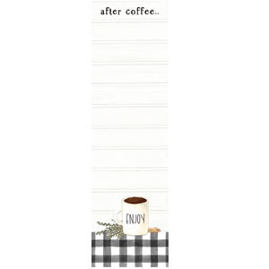 After Coffee...Notepad