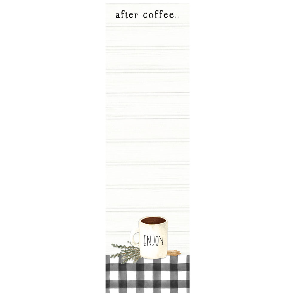 After Coffee...Notepad