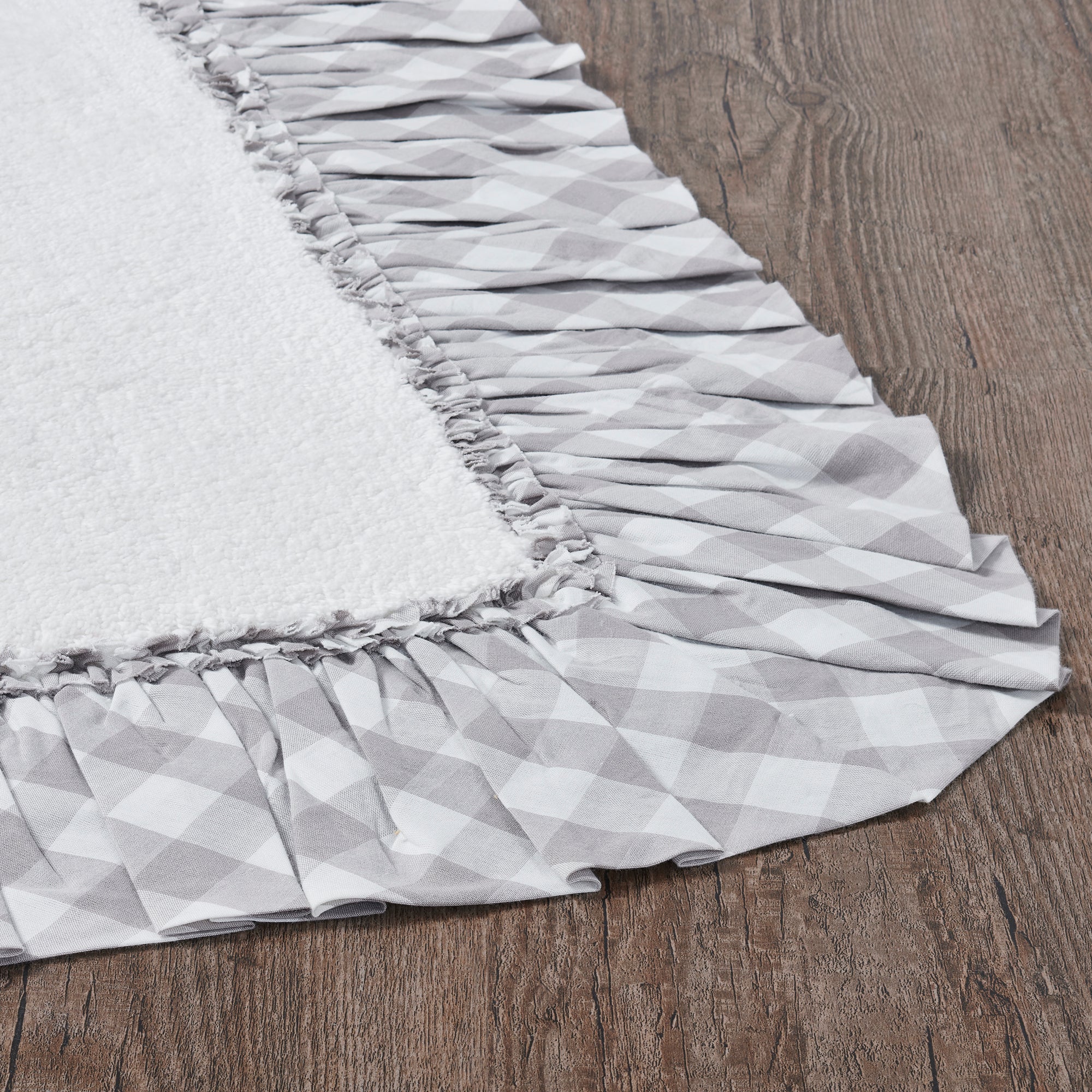 Annie Buffalo Grey Check Bathmat 20x30
