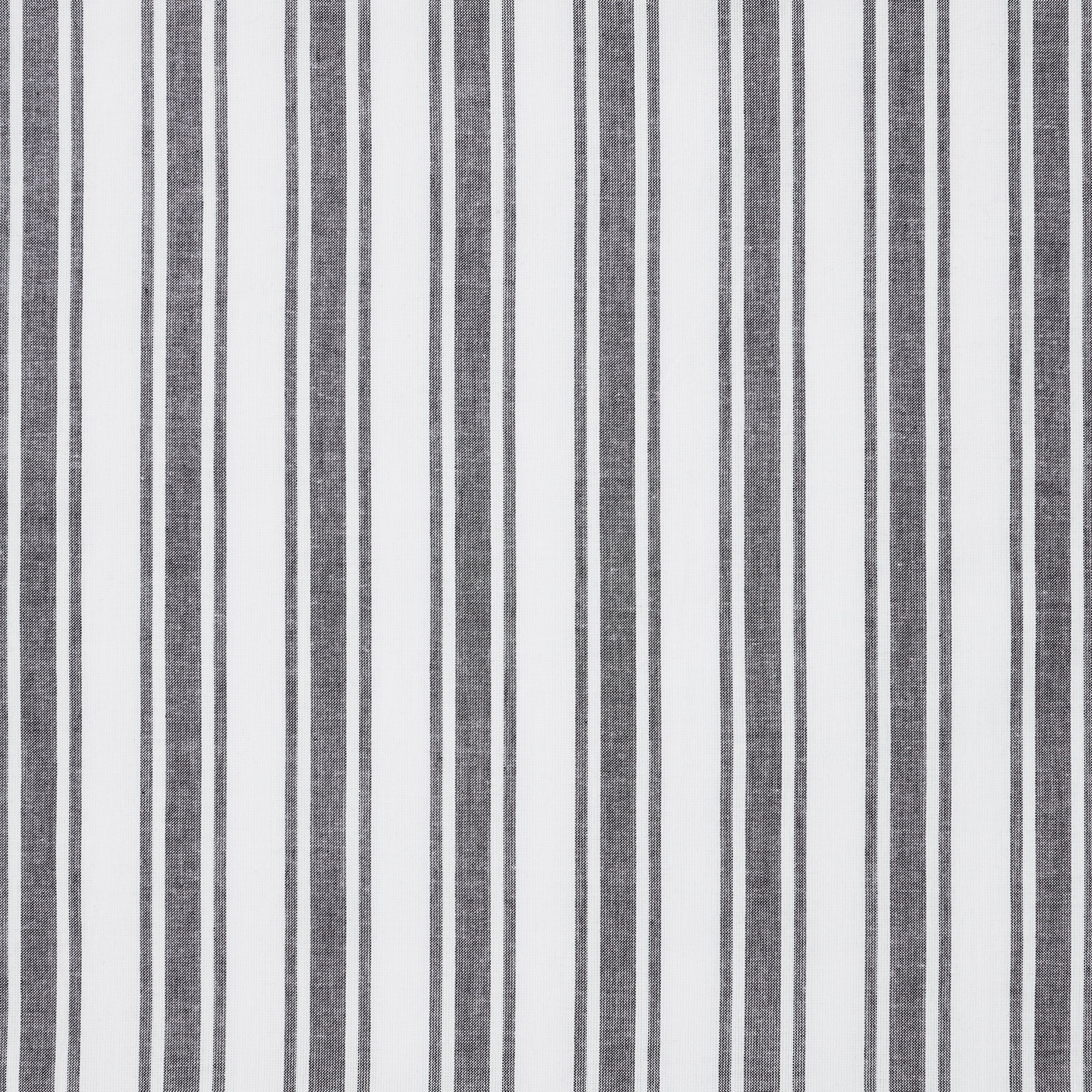 Sawyer Mill Black Ticking Stripe Balloon Valance 15x60