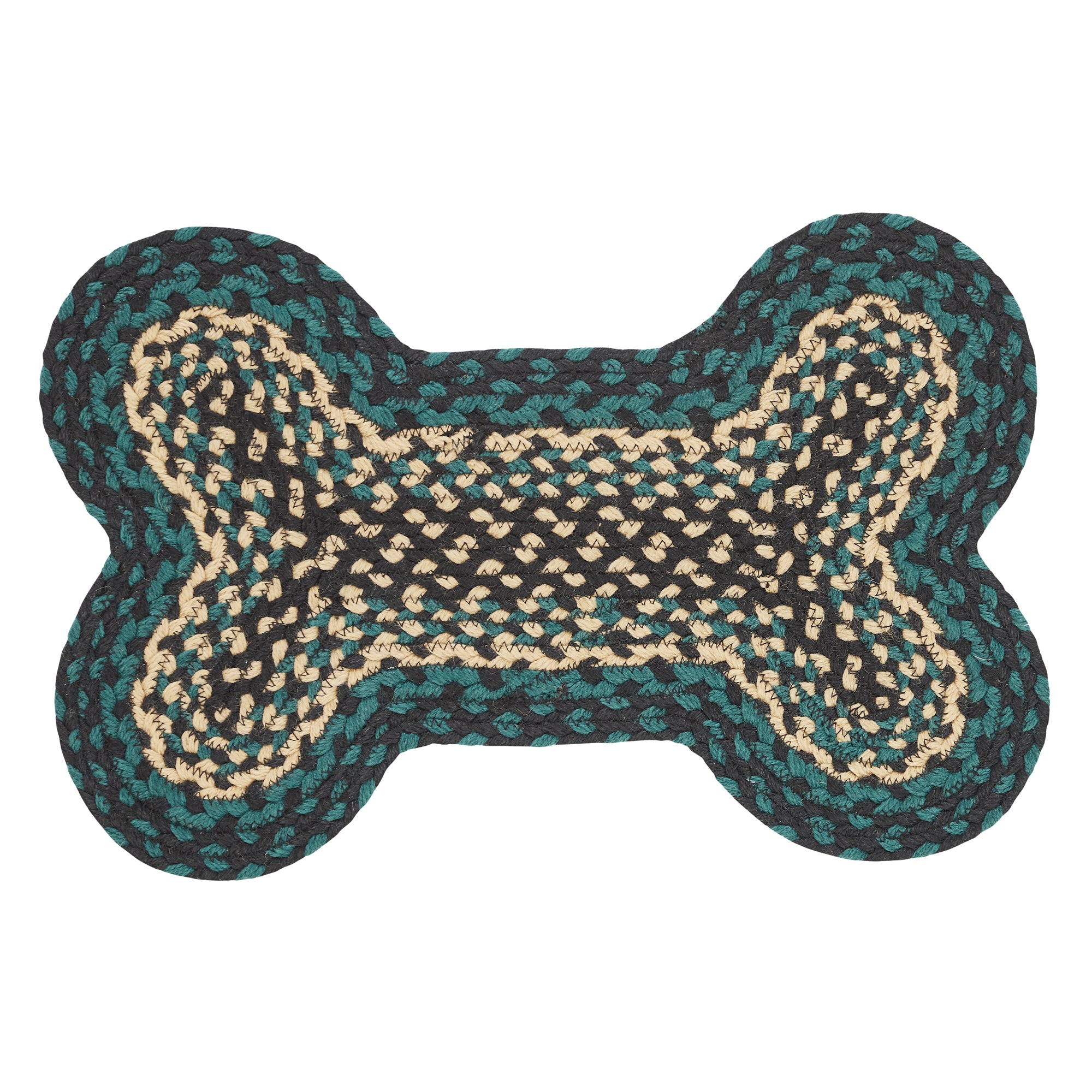 Pine Grove Indoor/Outdoor Small Bone Rug 11.5x17.5