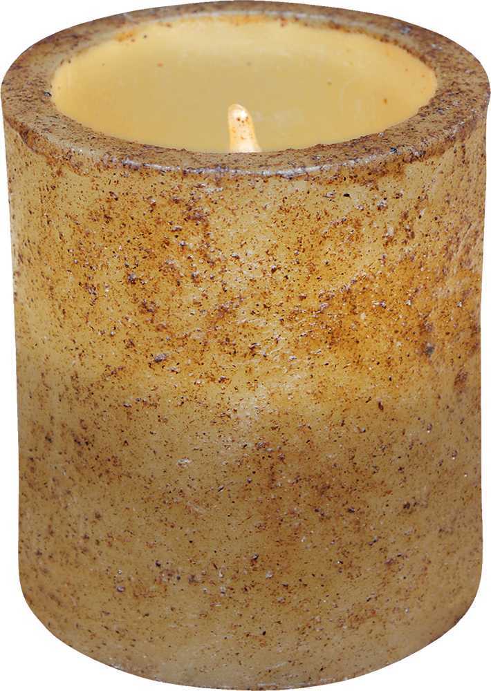 Burnt IvoryTimer Pillar - 3" x 3 1/2"