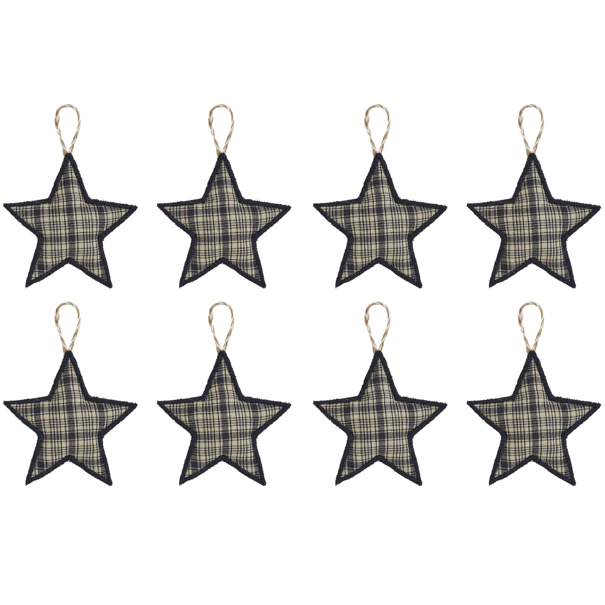 My Country Star Ornament Bowl Filler Set of 8 3.5x3.5