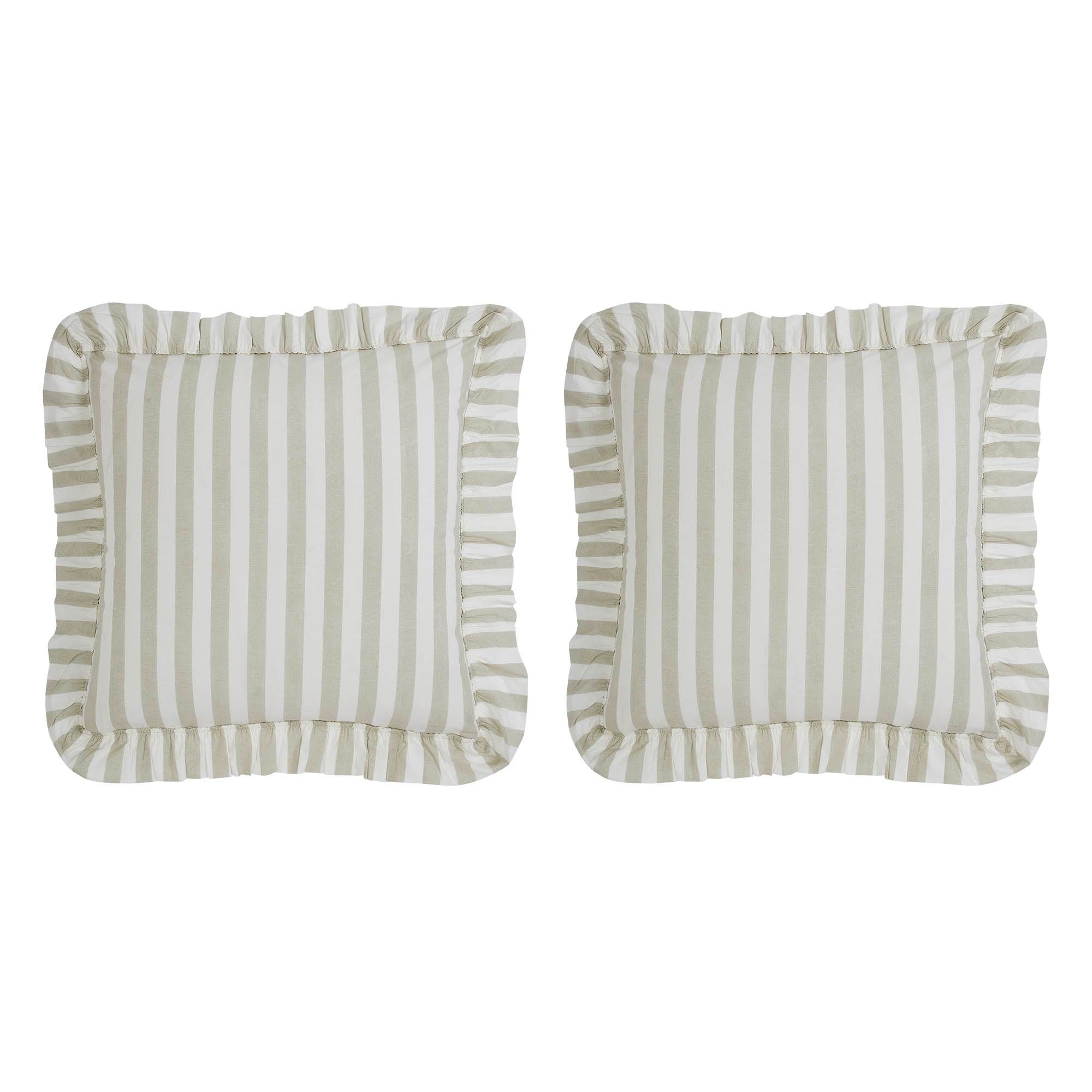 Finders Keepers Ruffled Fabric Euro Sham Set of 2 26x26
