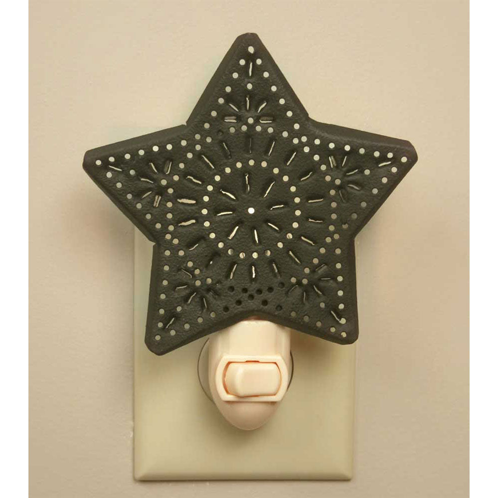 Punched Star Night Light - Box of 6