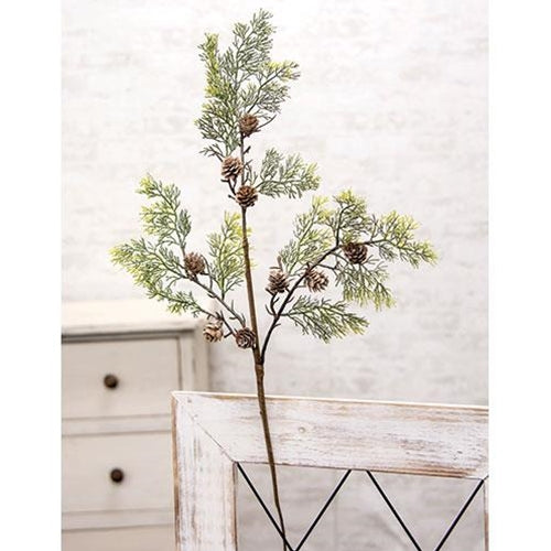 Weeping Cedar Spray - 28"