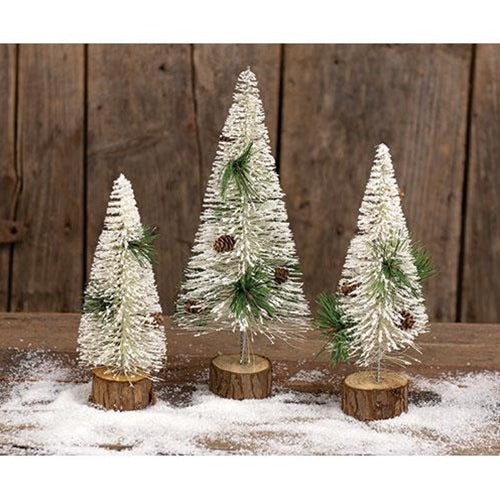 Nordic Bottle Brush Tree - 8"
