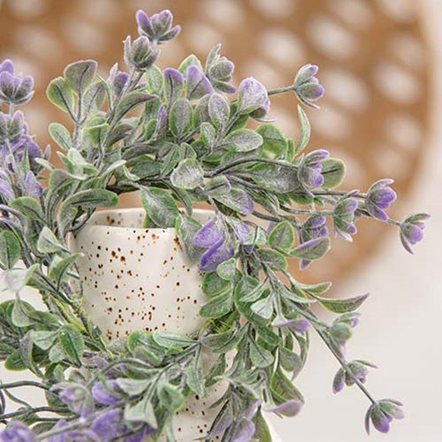 Dusk Lavender Buds Candle Ring - 2.5"