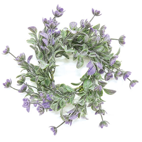 Dusk Lavender Buds Candle Ring - 2.5"
