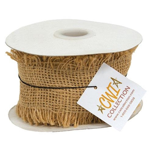 Frayed Burlap Ribbon