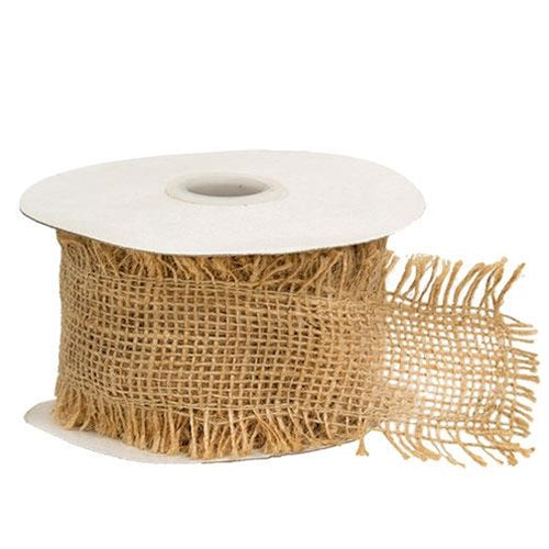 Frayed Burlap Ribbon