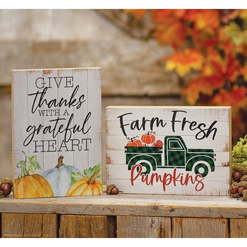 Give Thanks With A Grateful Heart Block