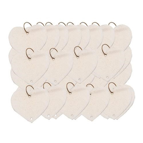 Replacement Heart Calendar Tags (48 Pack)