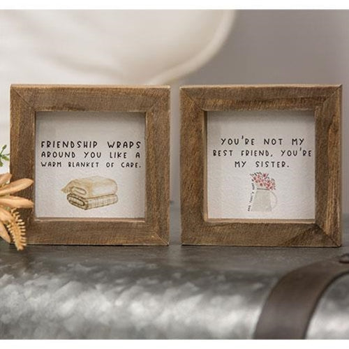 You're Not My Best Friend Mini Frame (2 Count Assortment)