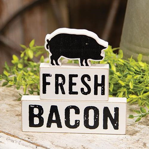 Fresh Bacon Stacking Blocks (Set of 3)