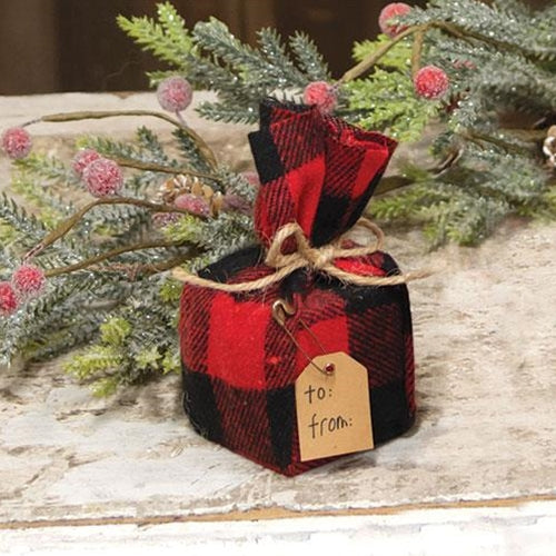 Christmas Buffalo Check Package