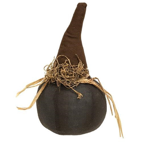 Primitive Black Pumpkin - 4"