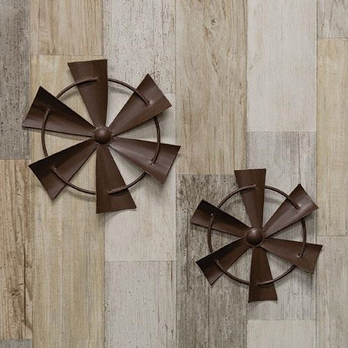 Rustic Hanging Windmill - 7.25"
