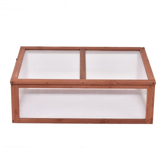 Outdoor Indoor Garden Portable Wooden Greenhouse