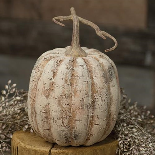 White Birch Pumpkin - 8"